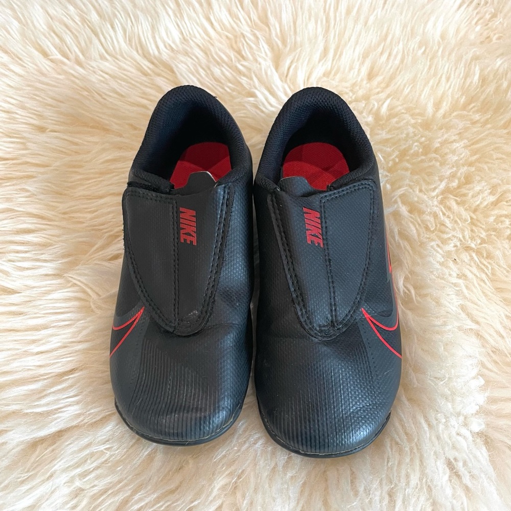 Nike soccer shoes, kids size 12